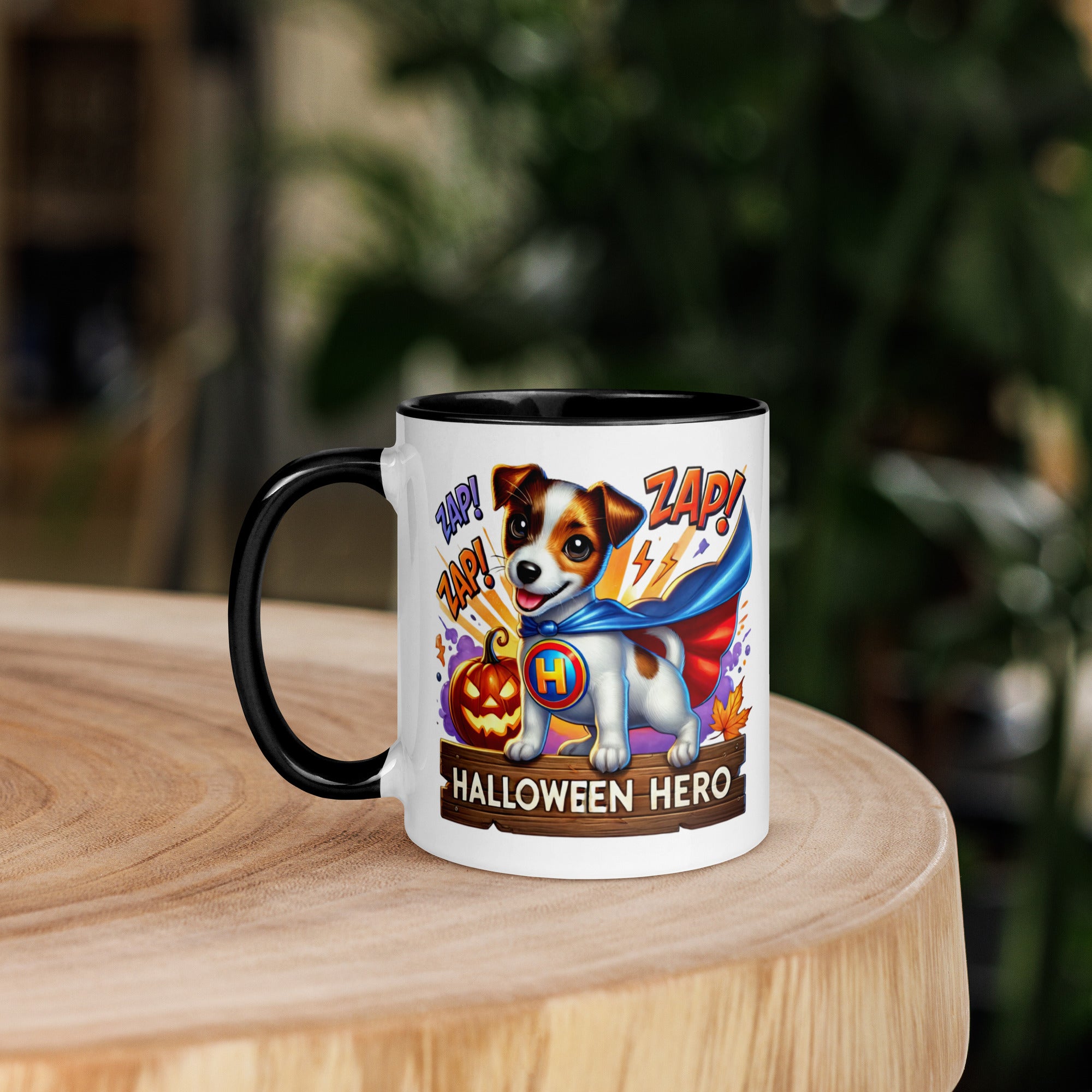 11oz Halloween Jack Russell Terrier Mug #2