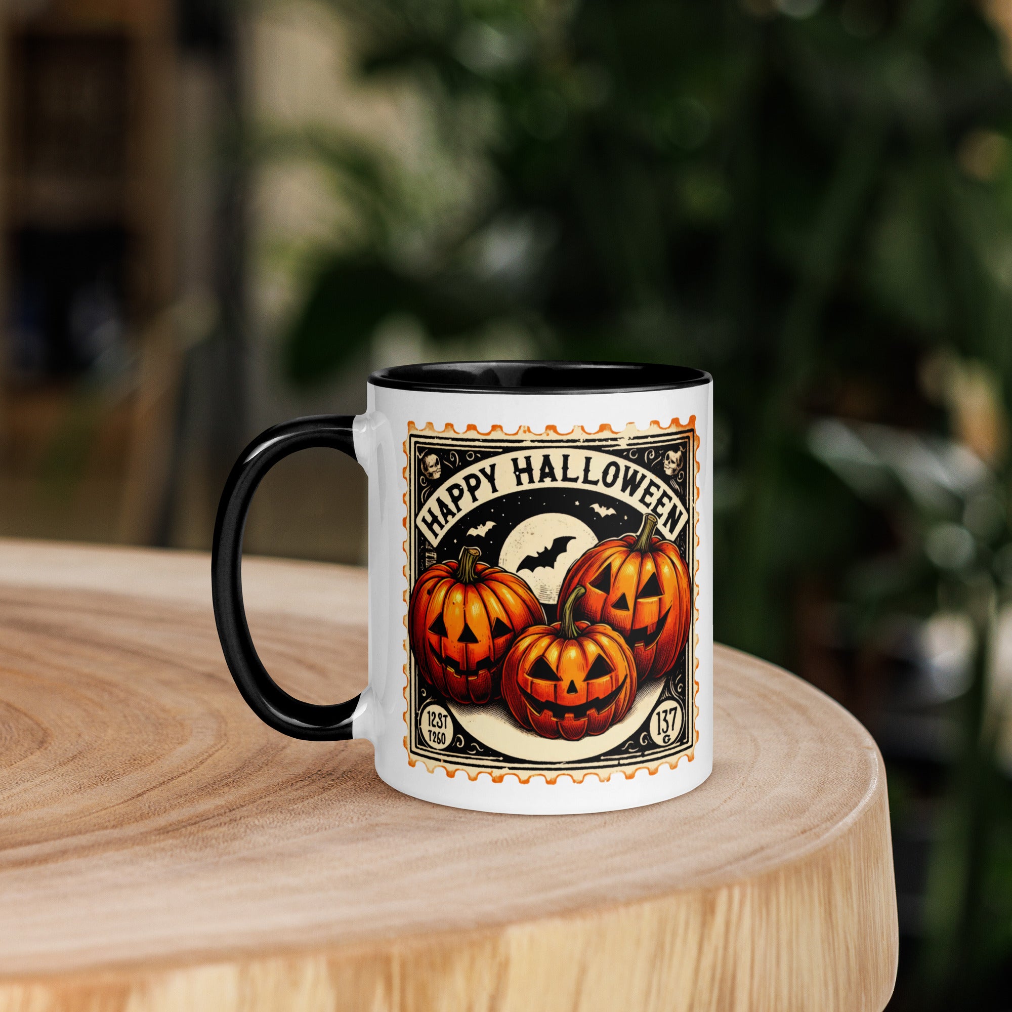 11oz Happy Halloween Ghost Chihuahua Mug #1