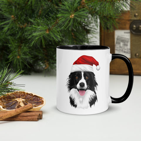 11oz Merry Christmas Border Collie Mug
