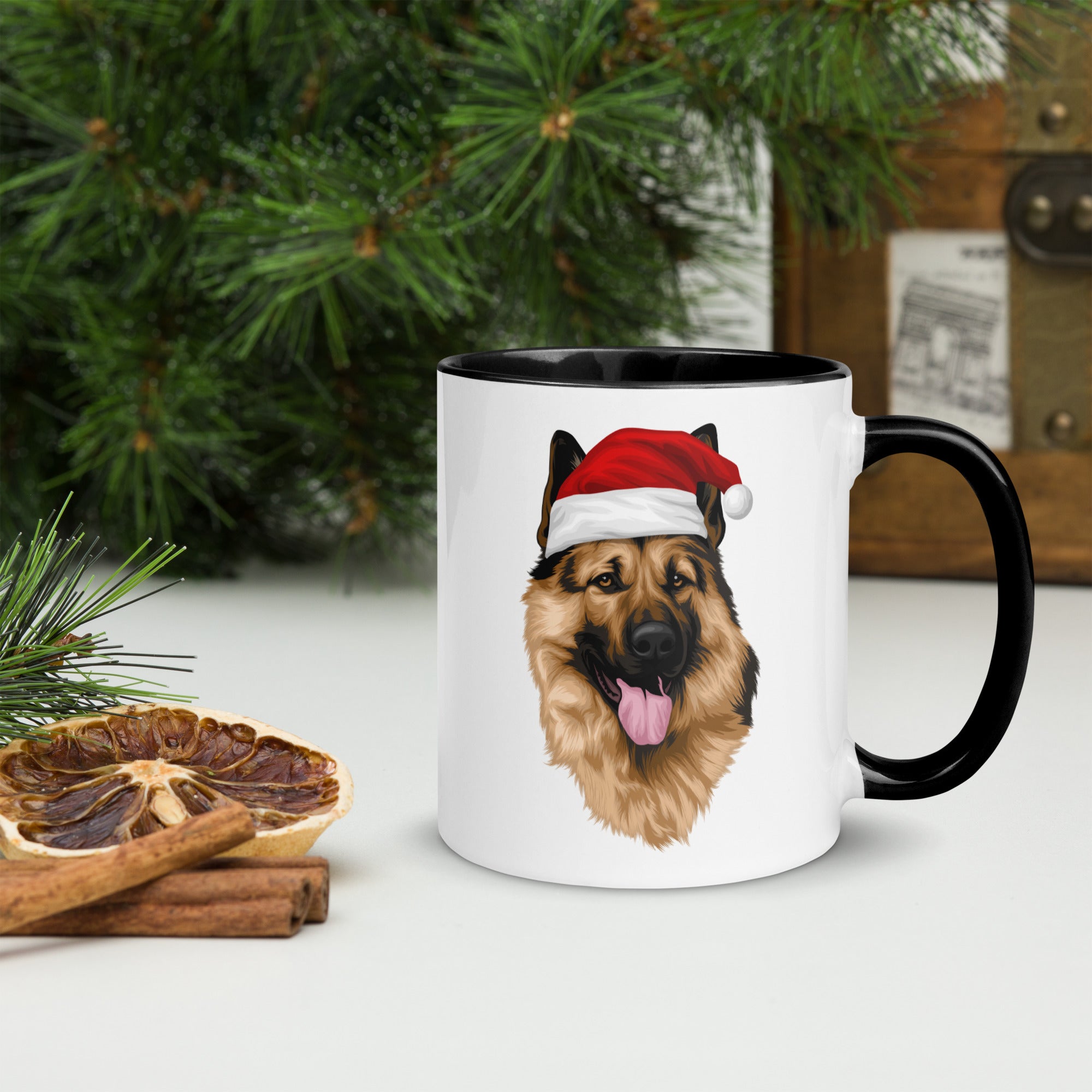 11oz Merry Christmas German Shepherd Mug