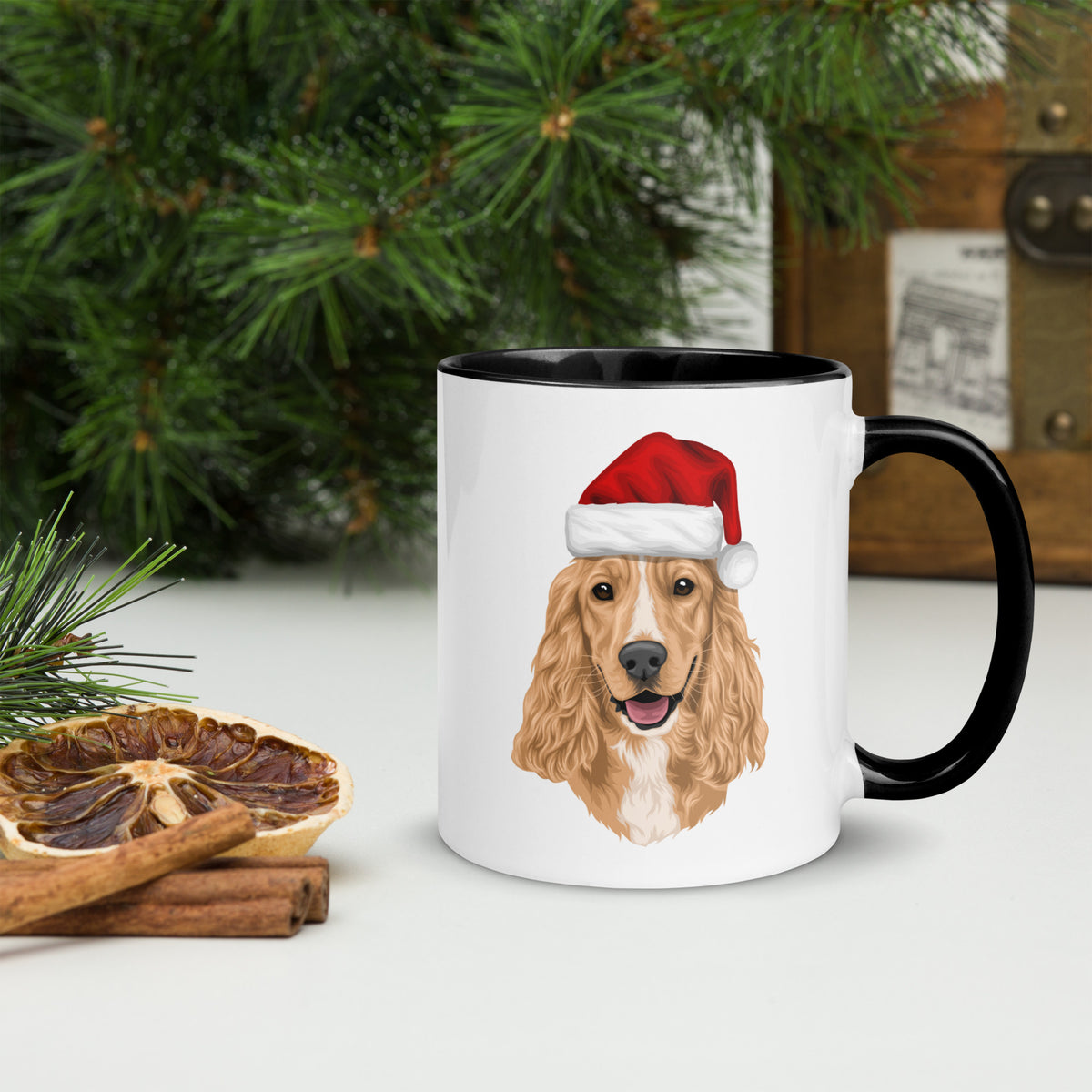 11oz Merry Christmas Cocker Spaniel Mug