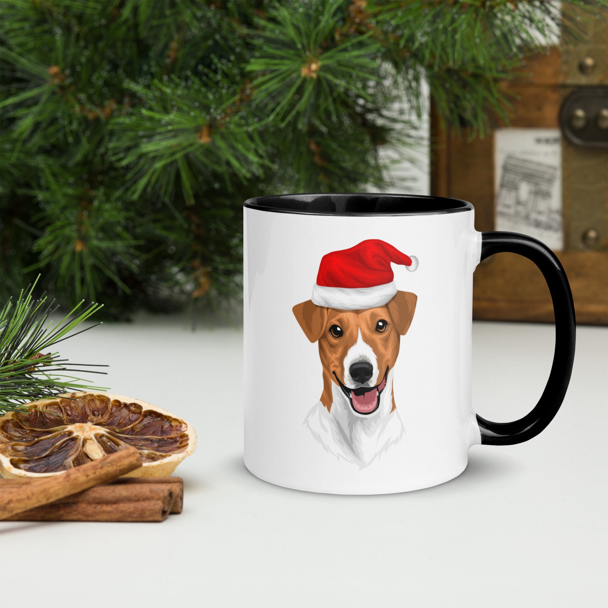 11oz Merry Christmas Jack Russell Terrier Mug
