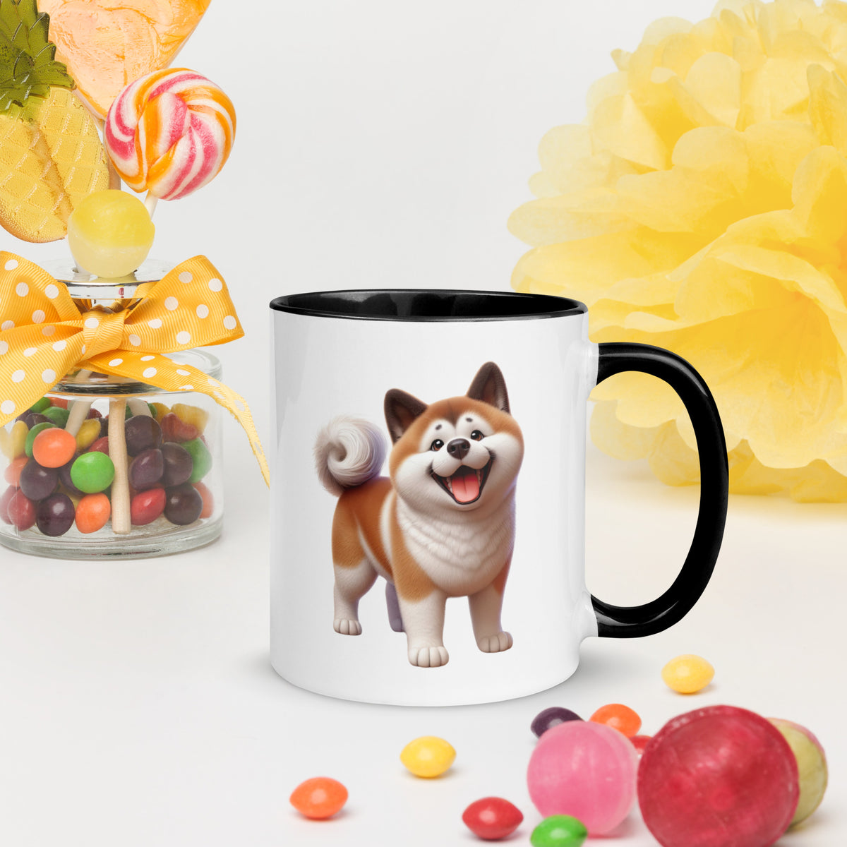 11oz Whimsical Akita Mug