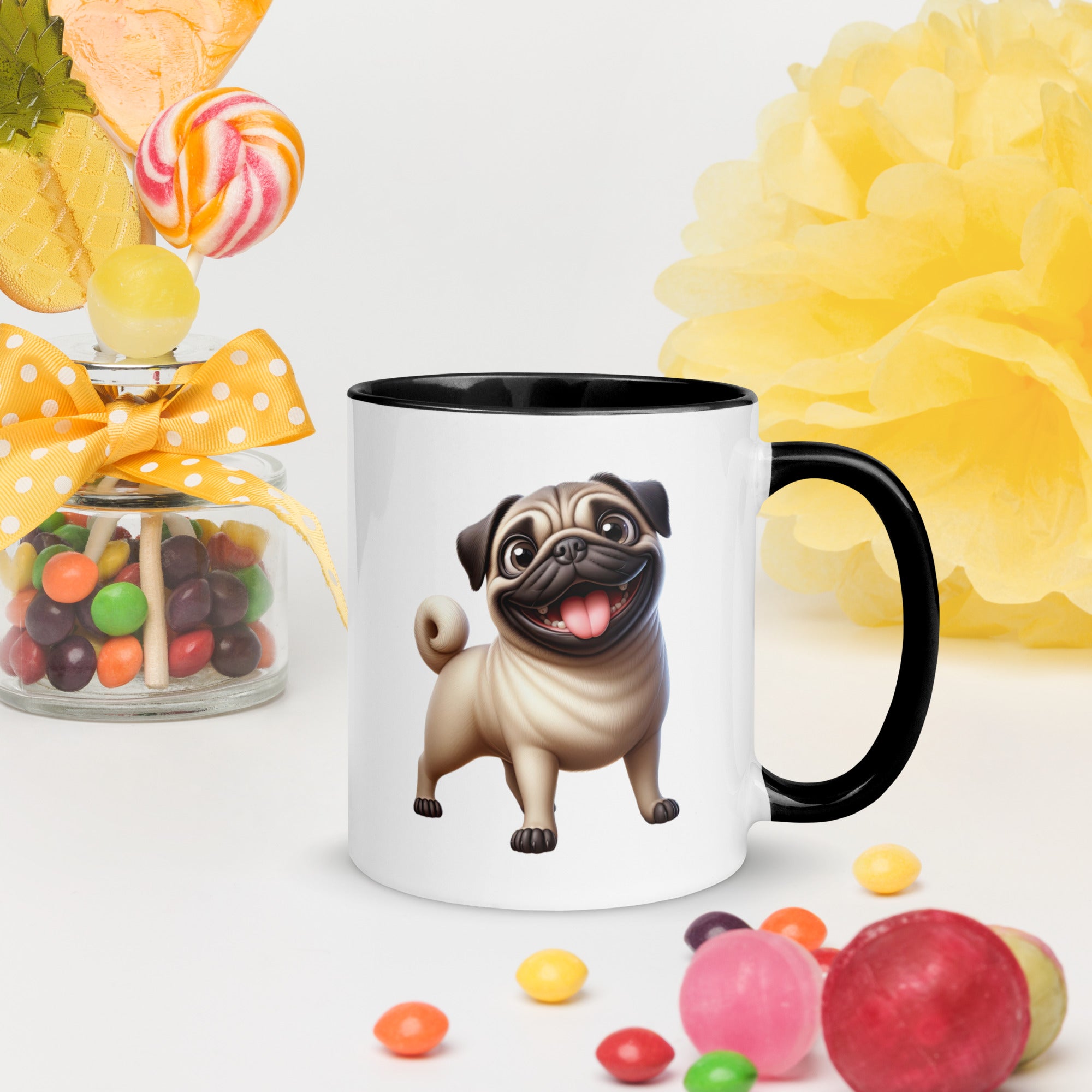 11oz Whimsical Pug Mug
