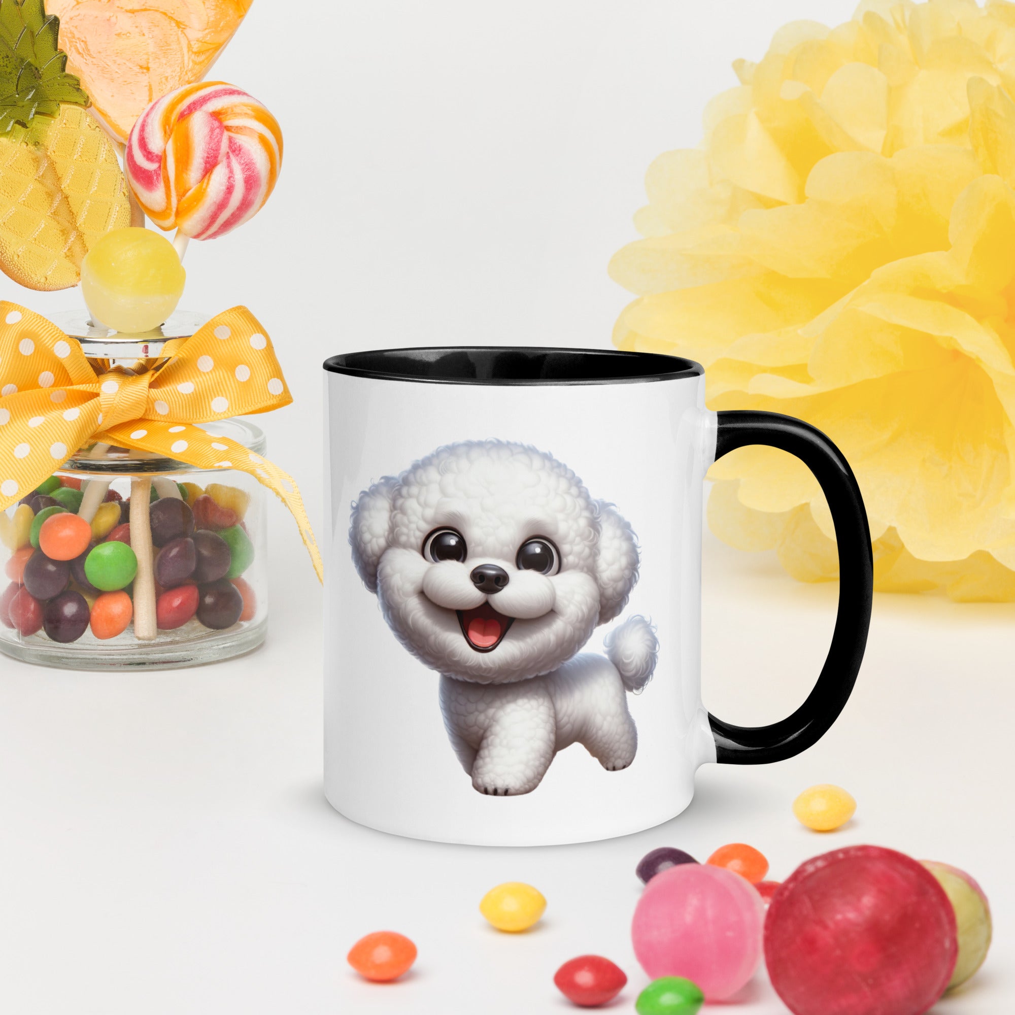11oz Whimsical Bichon Frisé Mug