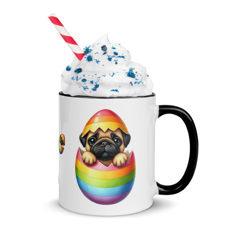11oz Easter Egg Pug Mug