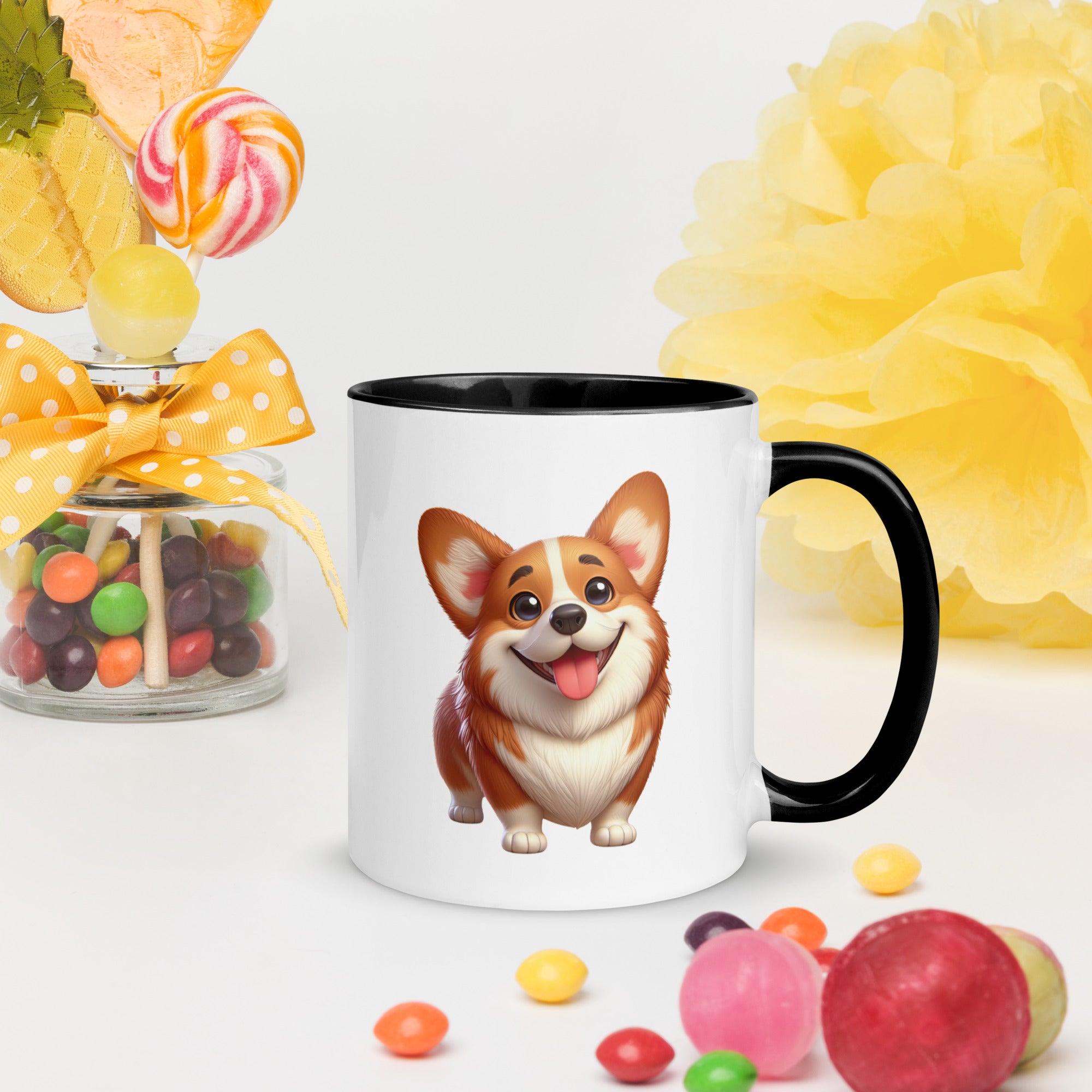 11oz Whimsical Corgi Mug