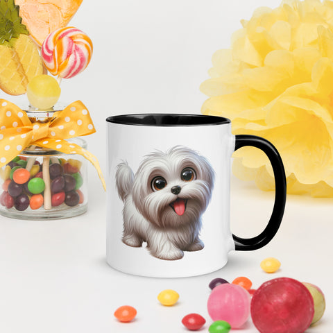 11oz Whimsical Maltese Mug
