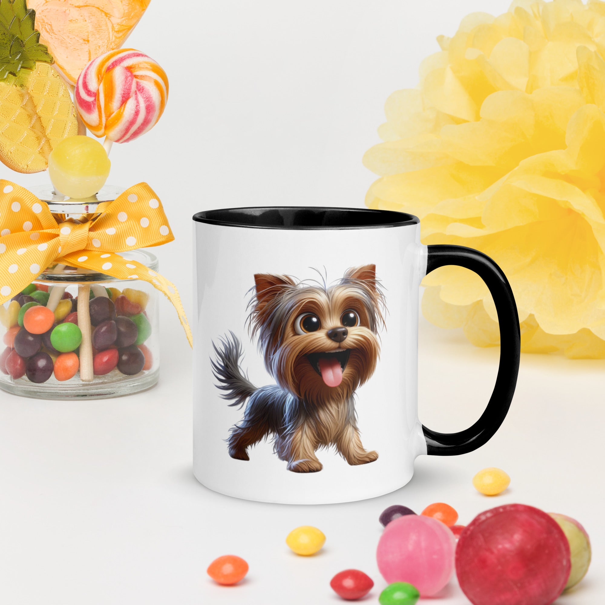 11oz Whimsical Yorkshire Terrier Mug