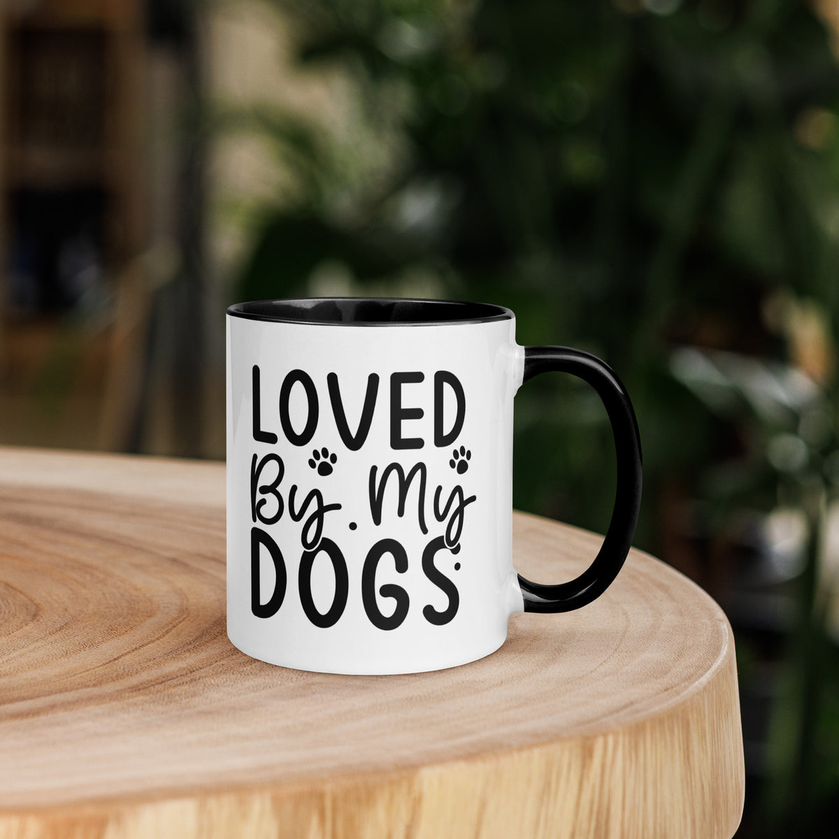 11oz White Mug - Loved By My Dogs