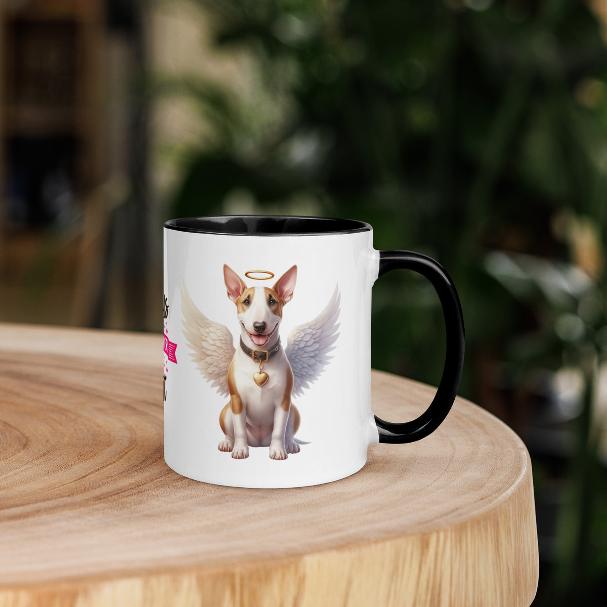 11oz Bull Terrier Angel - Always On My Mind Forever In My Heart