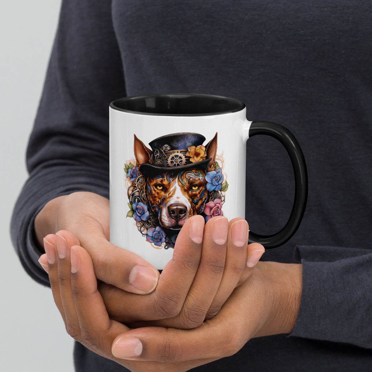 11oz Steampunk Pitbull 'Bruce'