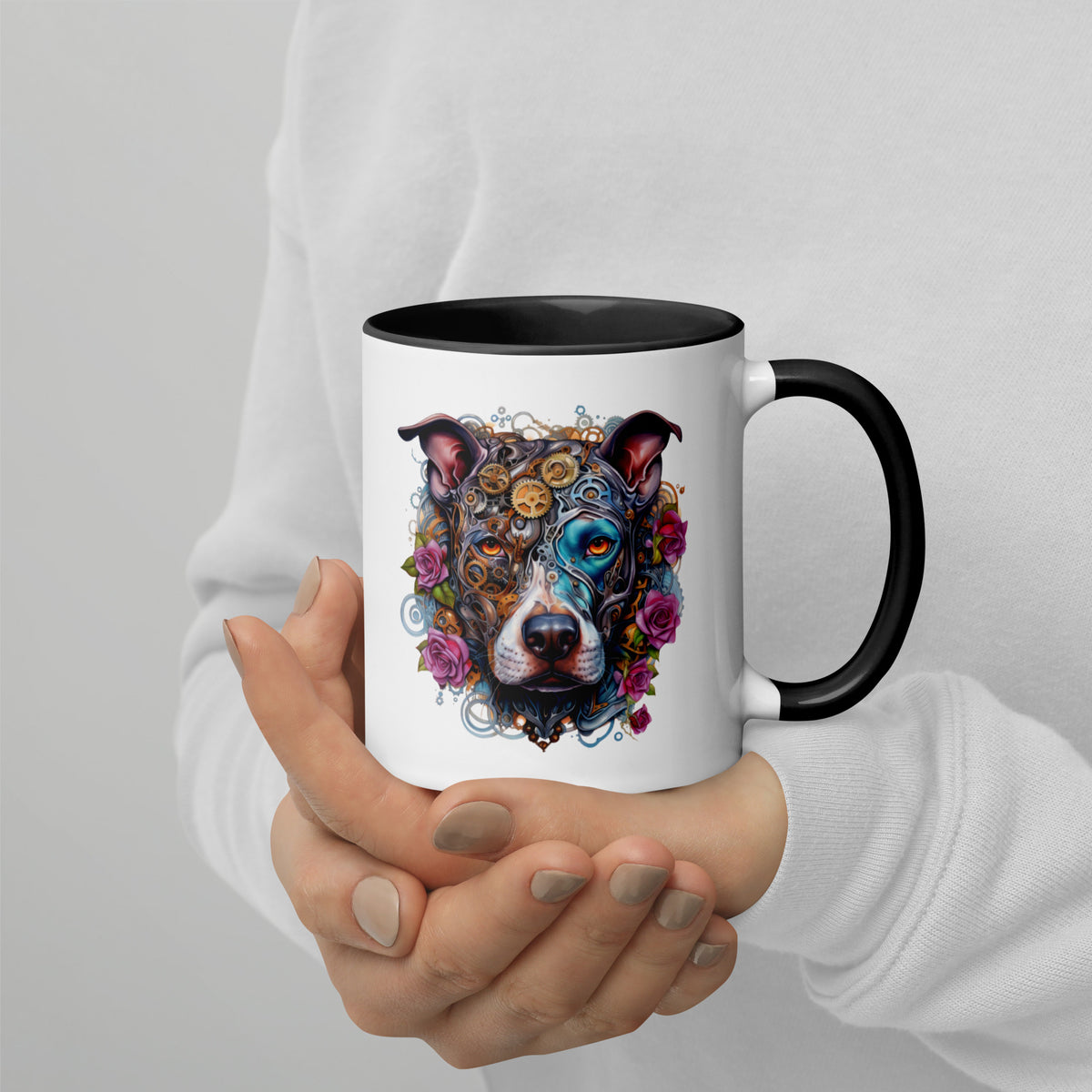 11oz Steampunk Pitbull 'JoJo'