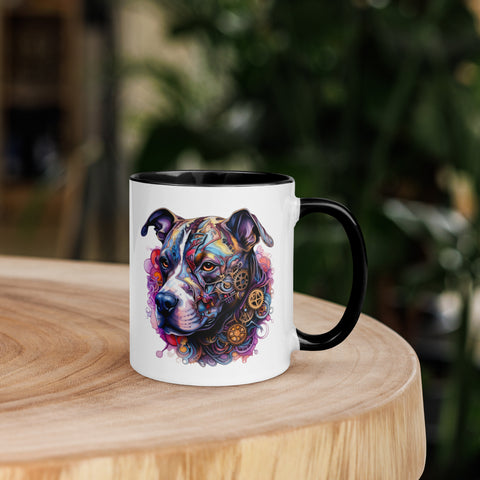 11oz Steampunk Pitbull 'Rusty'