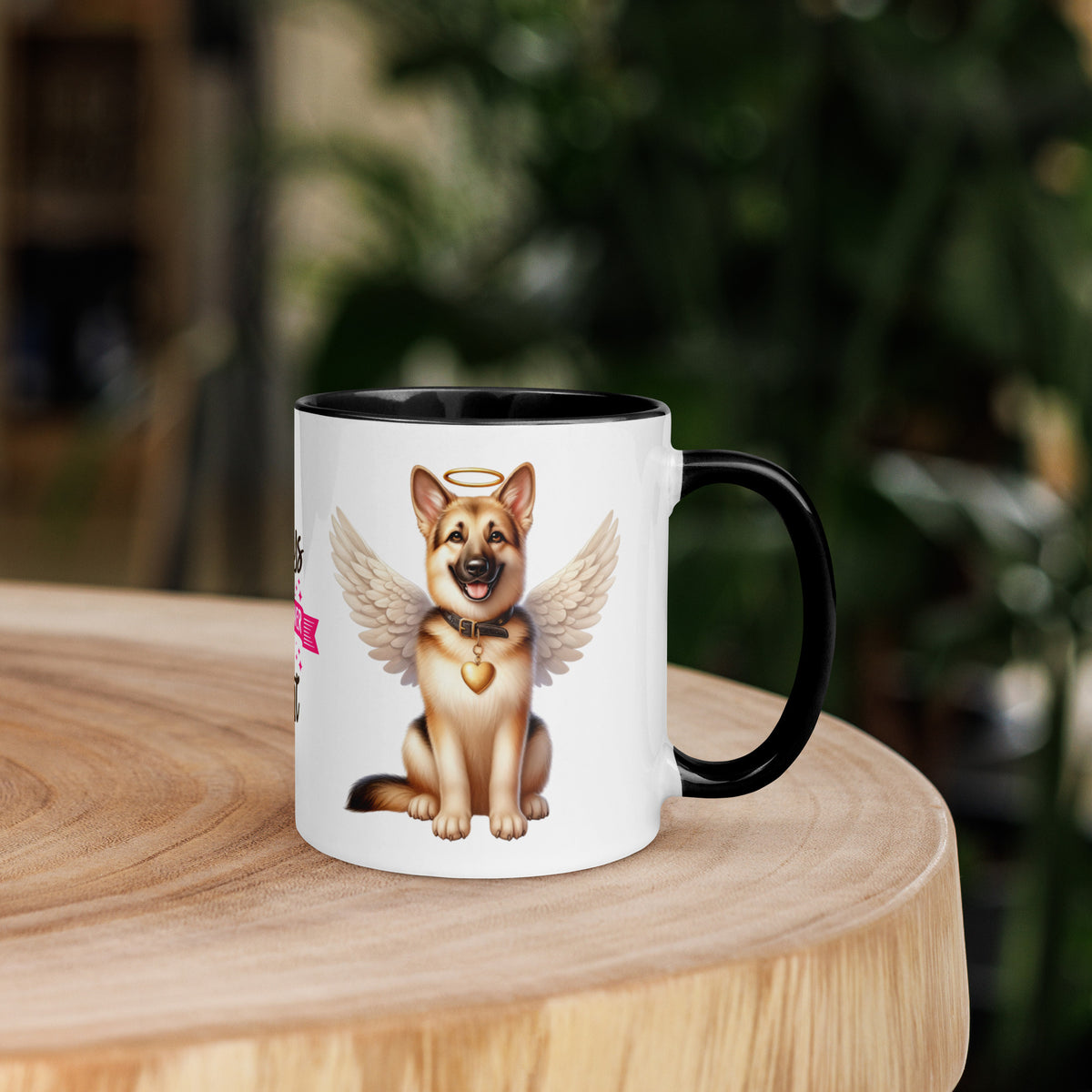 11oz German Shepherd Angel - Always On My Mind Forever In My Heart