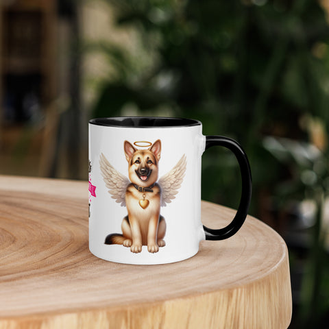 11oz German Shepherd Angel - Always On My Mind Forever In My Heart