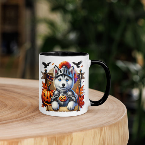 11oz Halloween Siberian Husky Mug #1