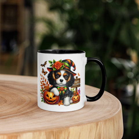 11oz Halloween Cavalier King Charles Spaniel Mug #2