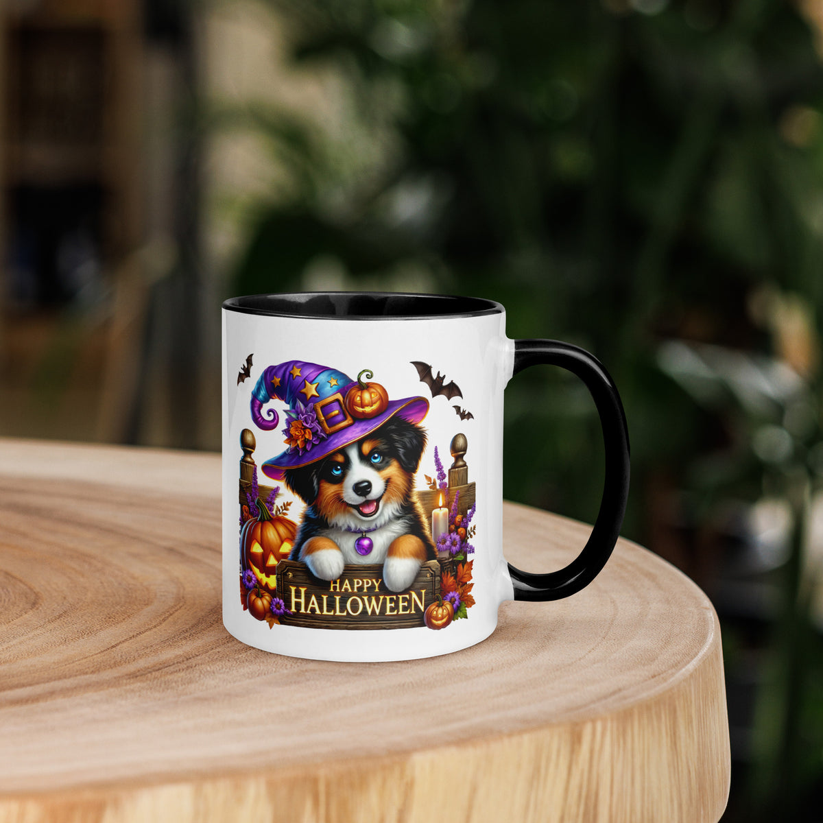 11oz Halloween Bernese Mountain Dog Mug #1