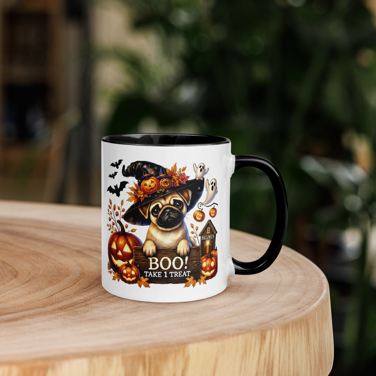11oz Halloween Pug Mug #4