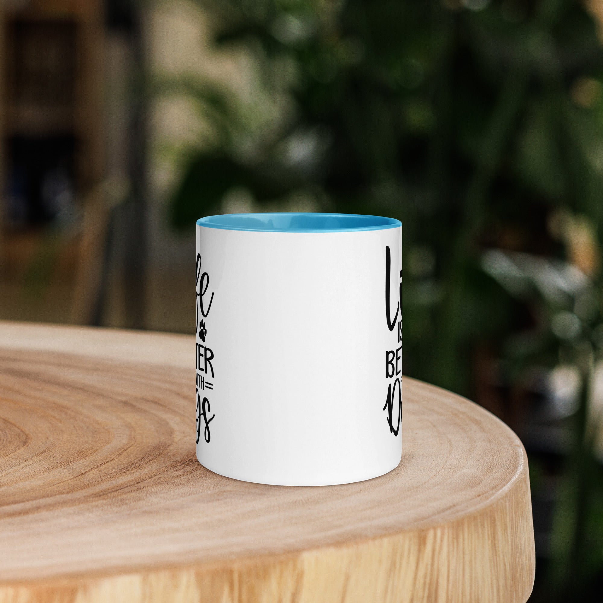 11oz White Mug - Life Is Better With Dogs