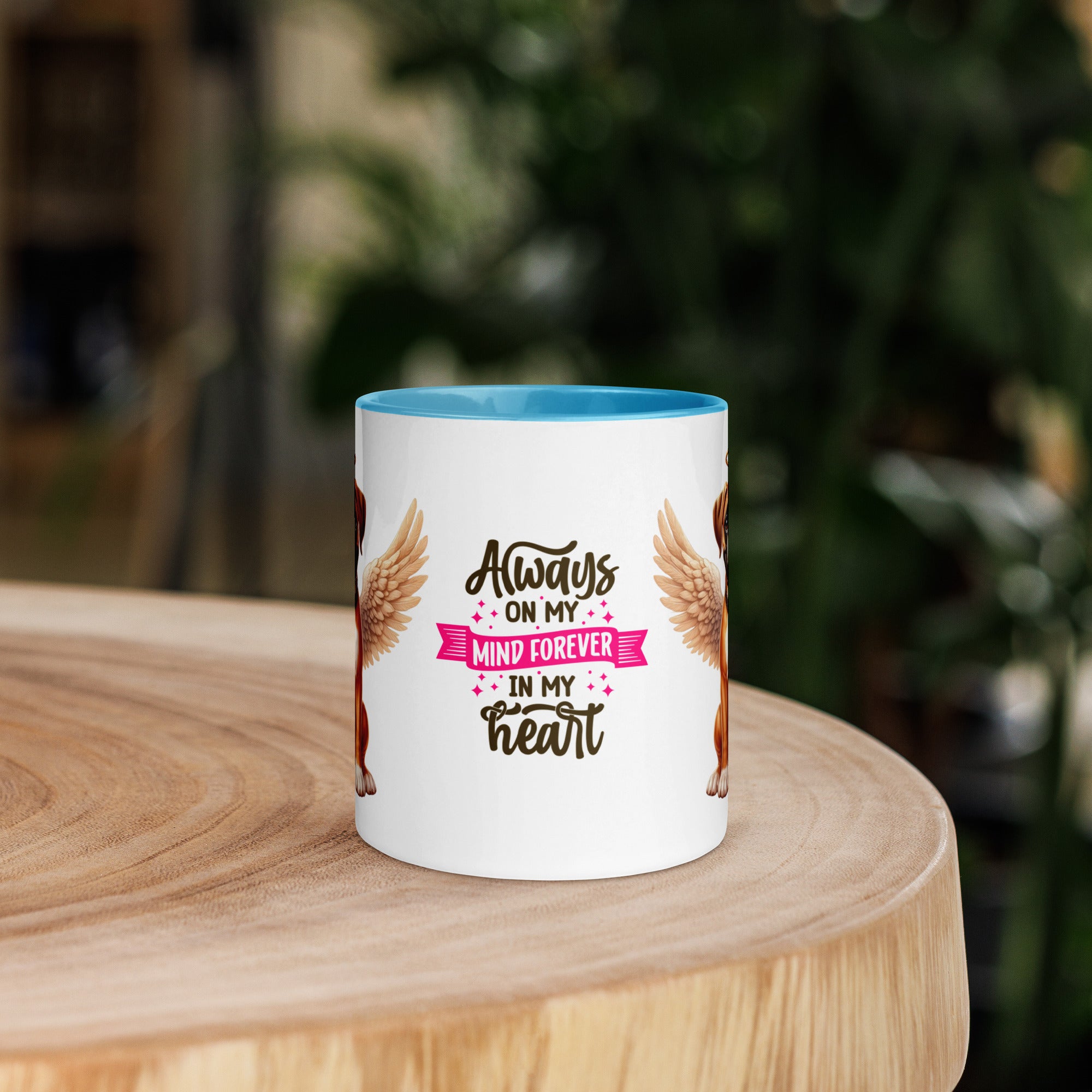 11oz Boxer Angel - Always On My Mind Forever In My Heart
