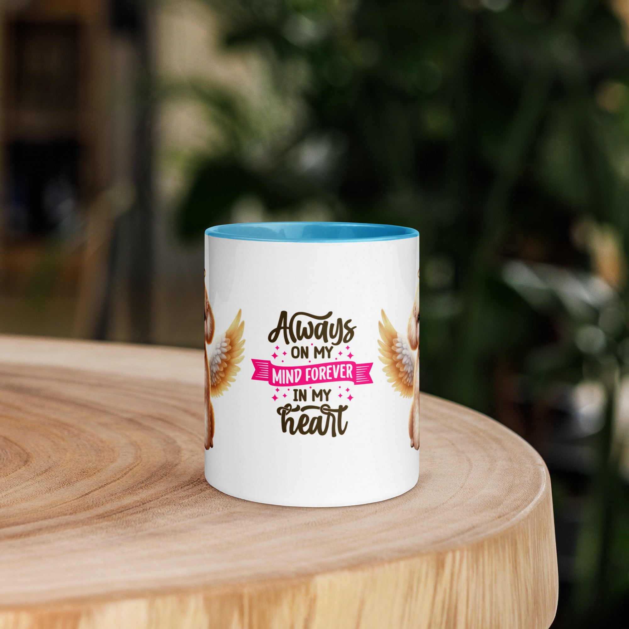 11oz Poodle Angel - Always On My Mind Forever In My Heart