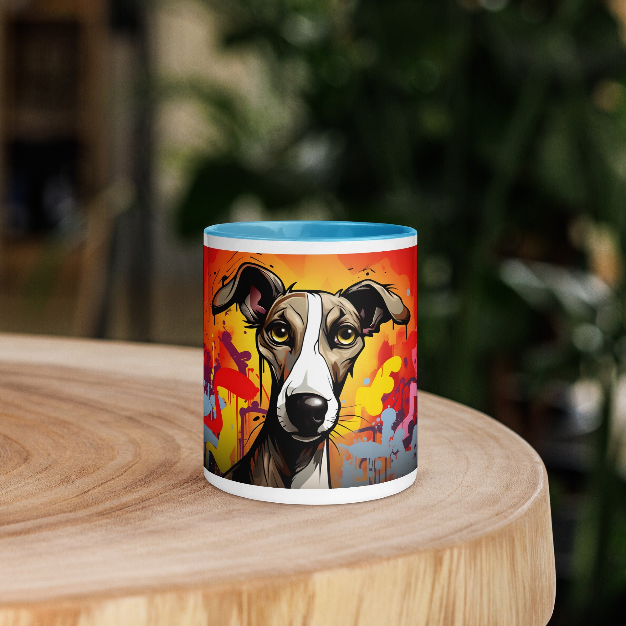 11oz Cute Whippet - Pop Art Blast
