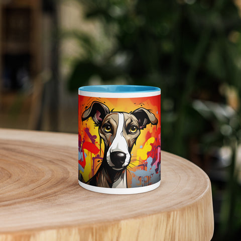 11oz Cute Whippet - Pop Art Blast
