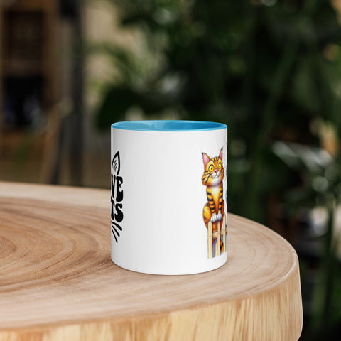 11oz I Love Cats - Cats On Fence #1