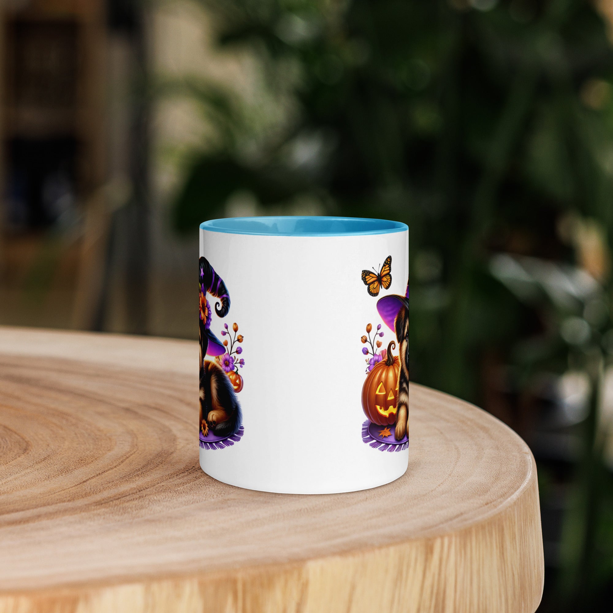 11oz Halloween German Shepherd Mug #1