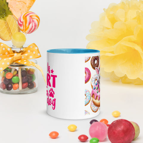 11oz Chihuahua Loves Donuts Mug - Life Is Short