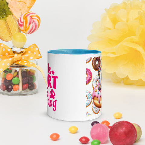 11oz German Shepherd Loves Donuts Mug - Life Is Short
