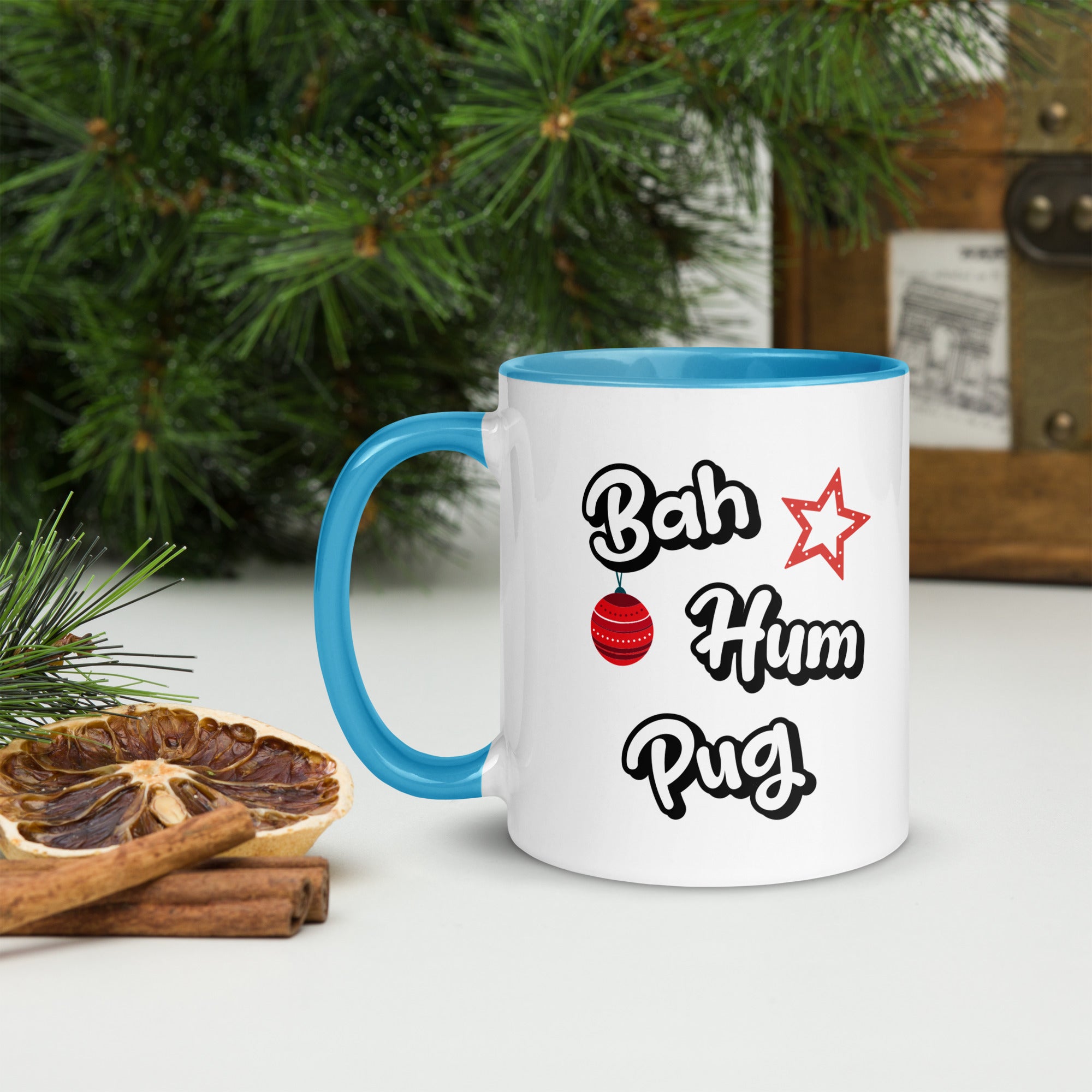 11oz Bah Hum Pug Mug
