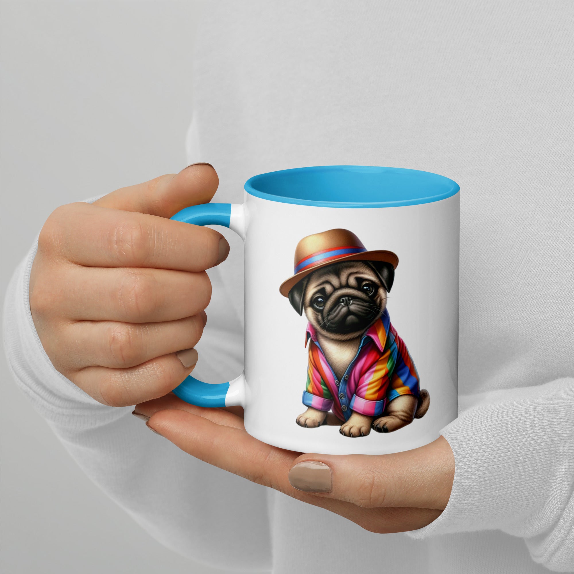 11oz Summer Dress Pug - Life Is Better