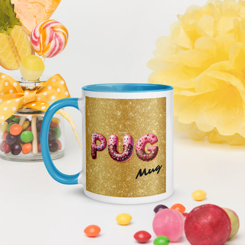 11oz Sparkles Unicorn Pug - Pug Mug