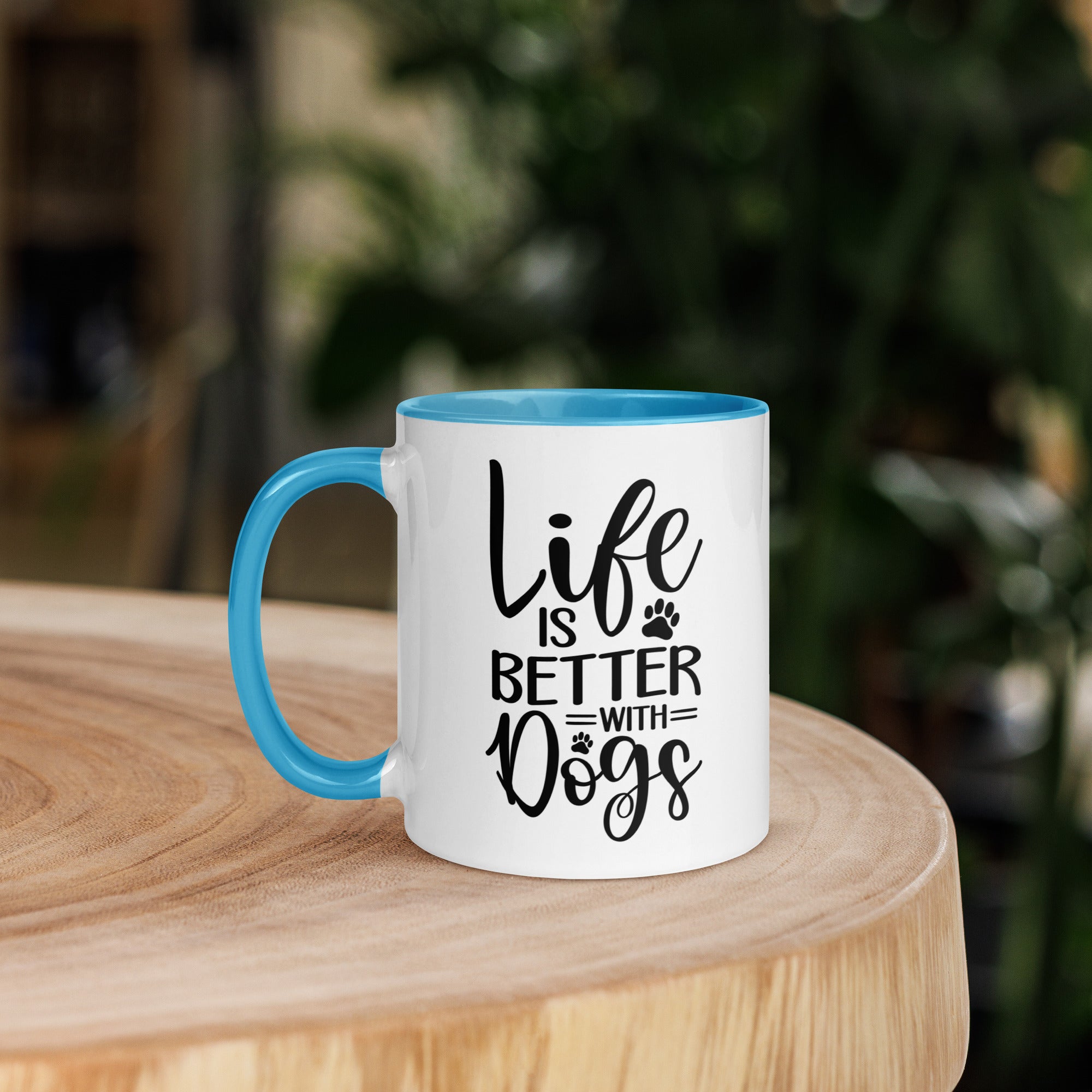 11oz White Mug - Life Is Better With Dogs