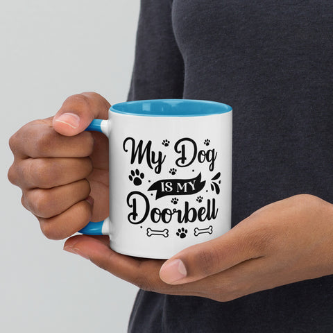 11oz White Mug - My Dog Is My Doorbell