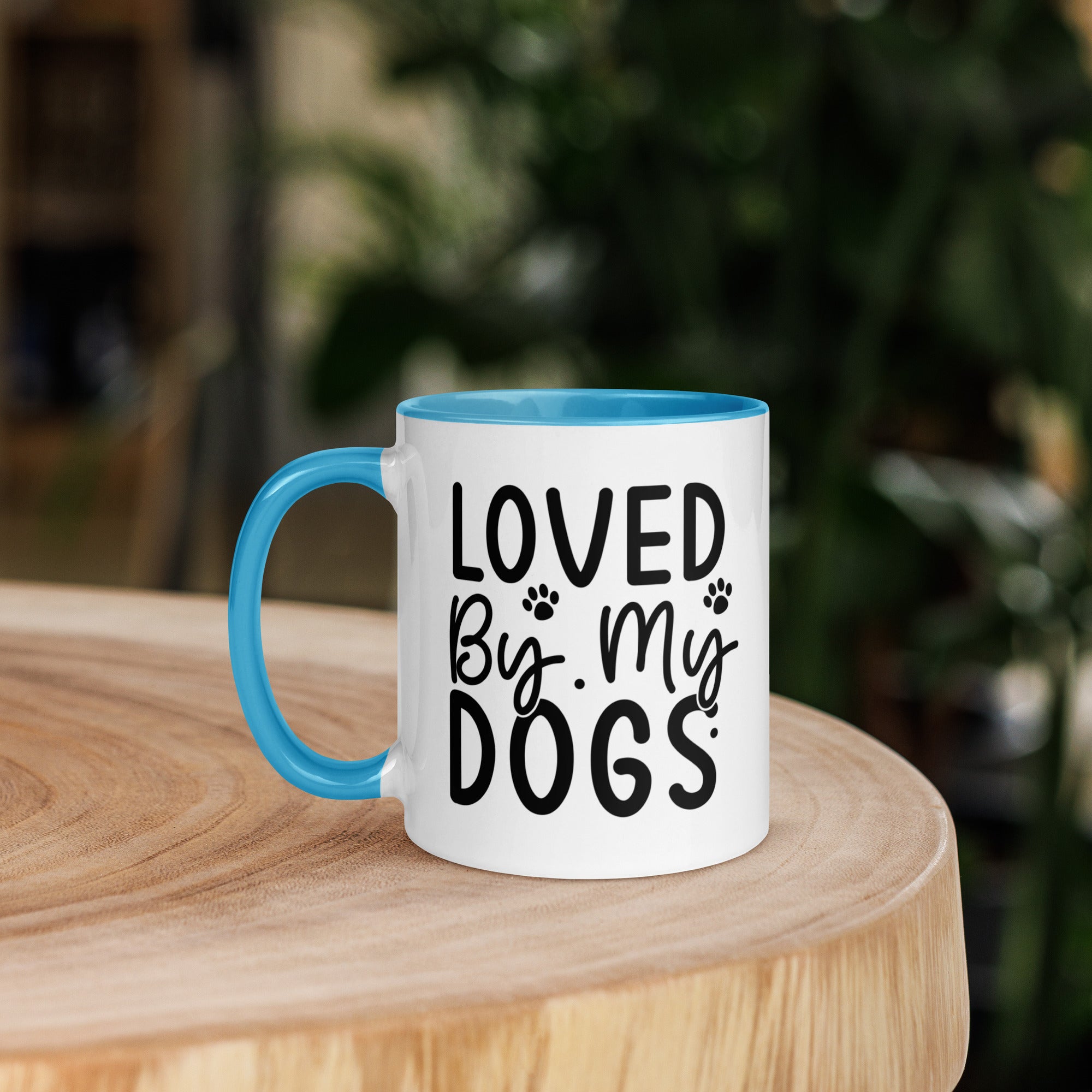 11oz White Mug - Loved By My Dogs