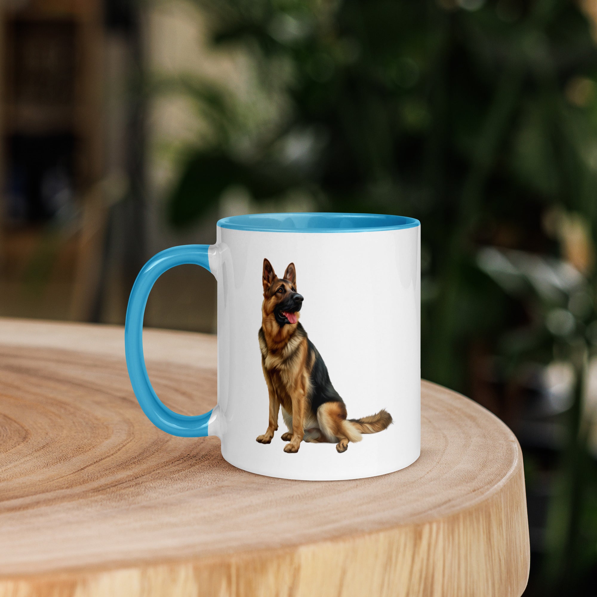 11oz German Shepherd In 2 Poses
