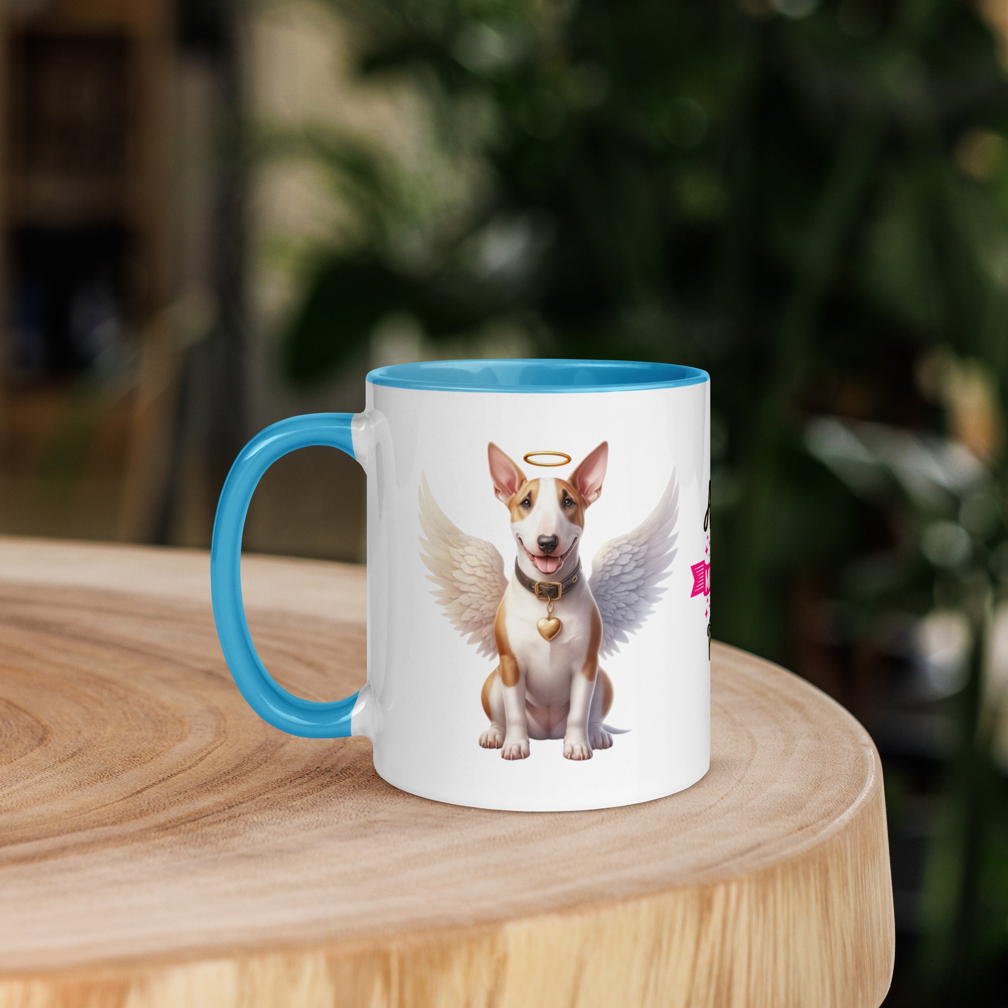 11oz Bull Terrier Angel - Always On My Mind Forever In My Heart