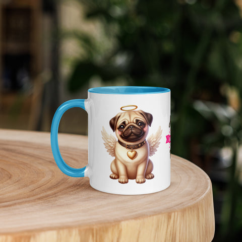 11oz Pug Angel - Always On My Mind Forever In My Heart