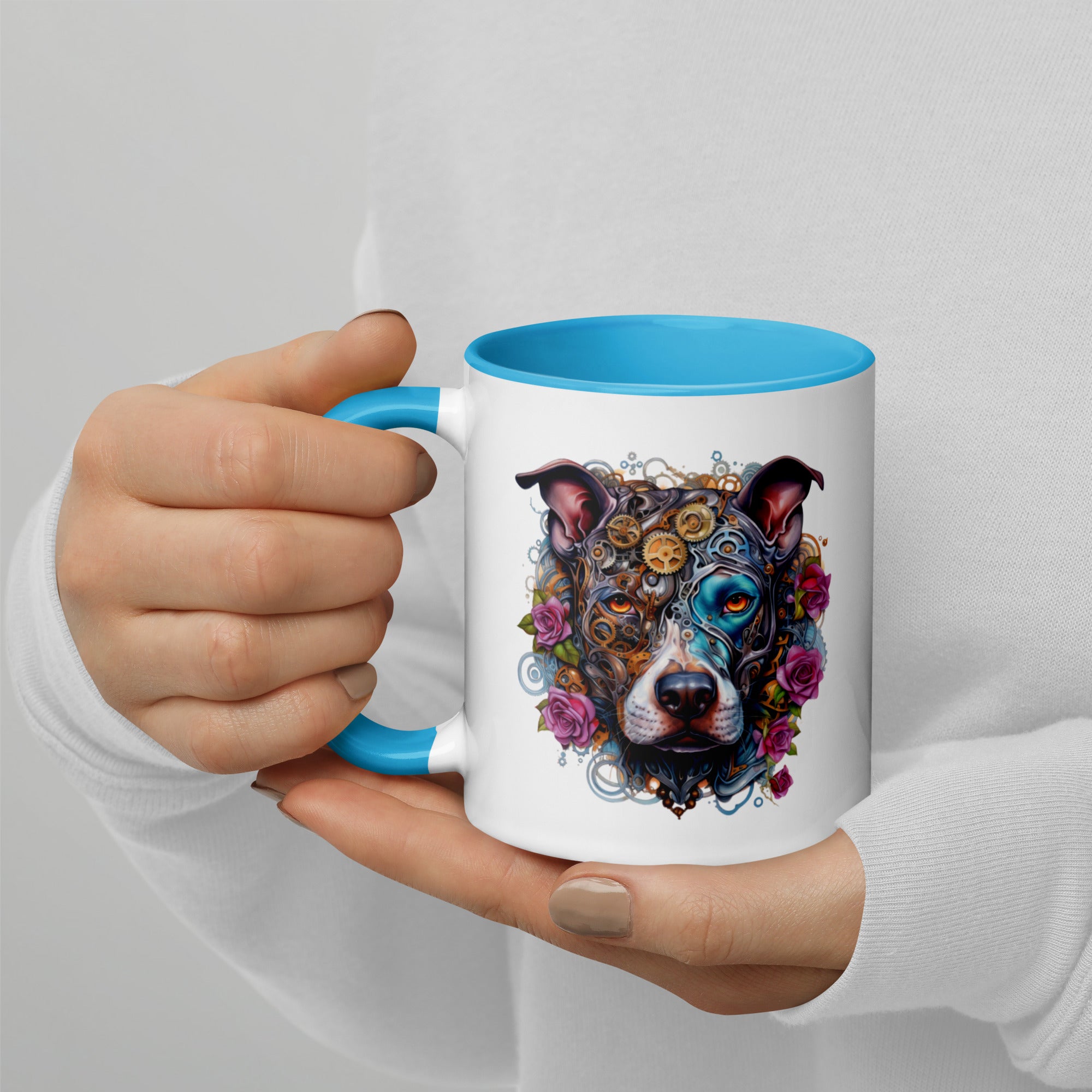 11oz Steampunk Pitbull 'JoJo'