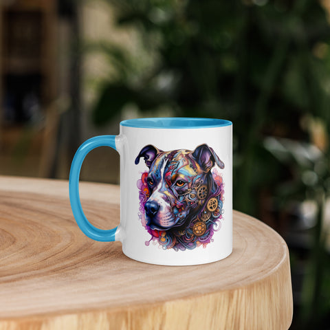 11oz Steampunk Pitbull 'Rusty'