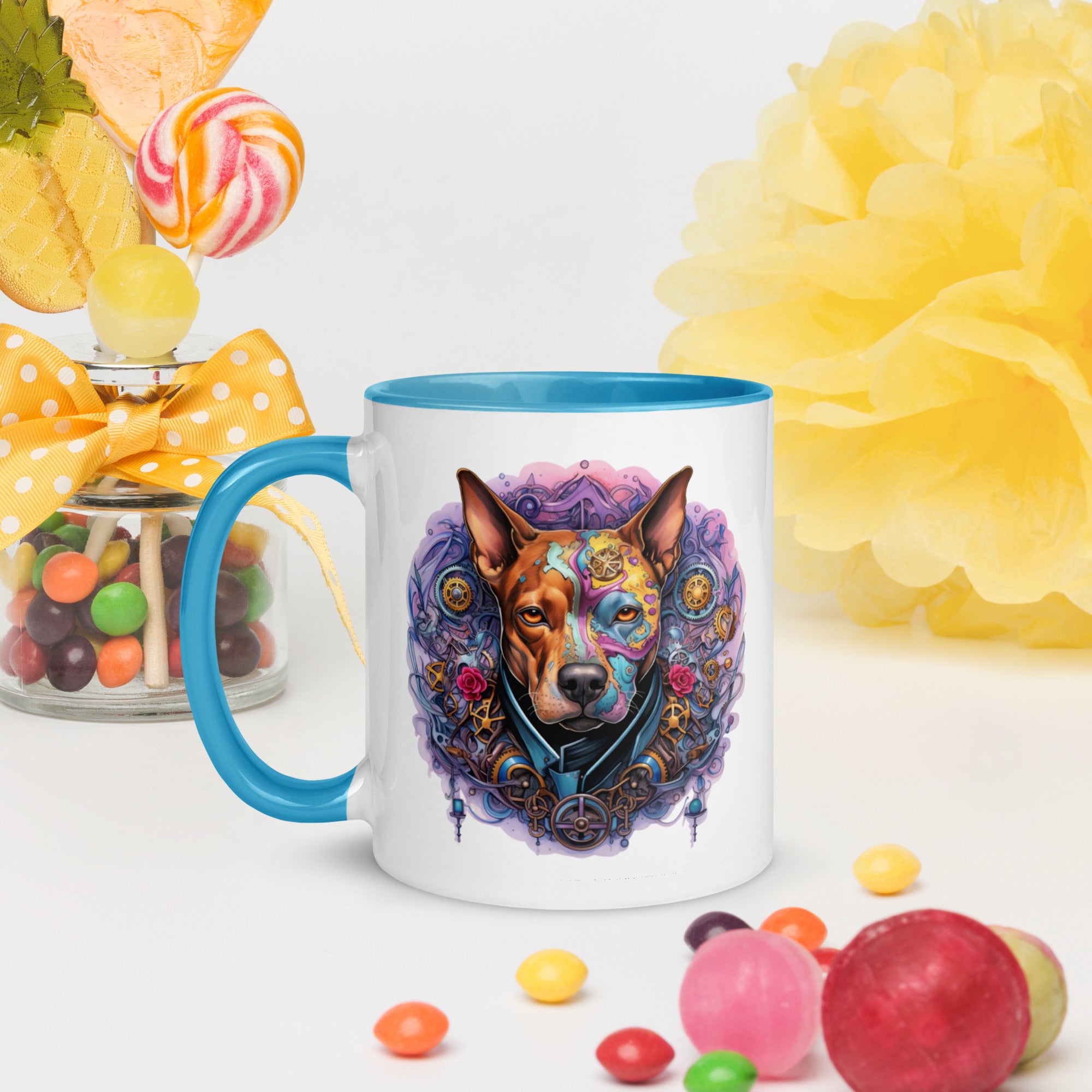 11oz Steampunk Pitbull 'Bluey'