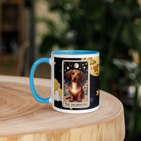 11oz Tarot Card Mug - The Dachshund