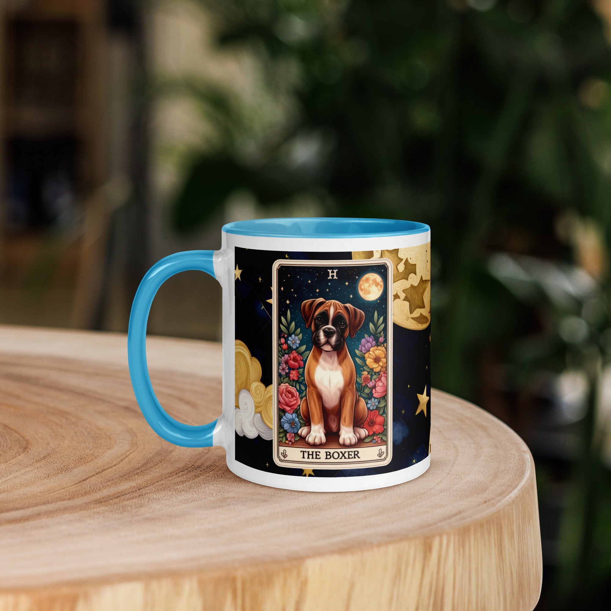 11oz Tarot Card Mug - The Boxer