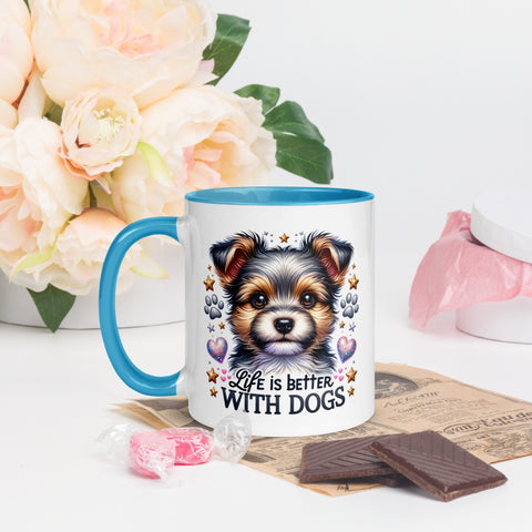 11oz Yorkshire Terrier - Life Is Better With Dogs