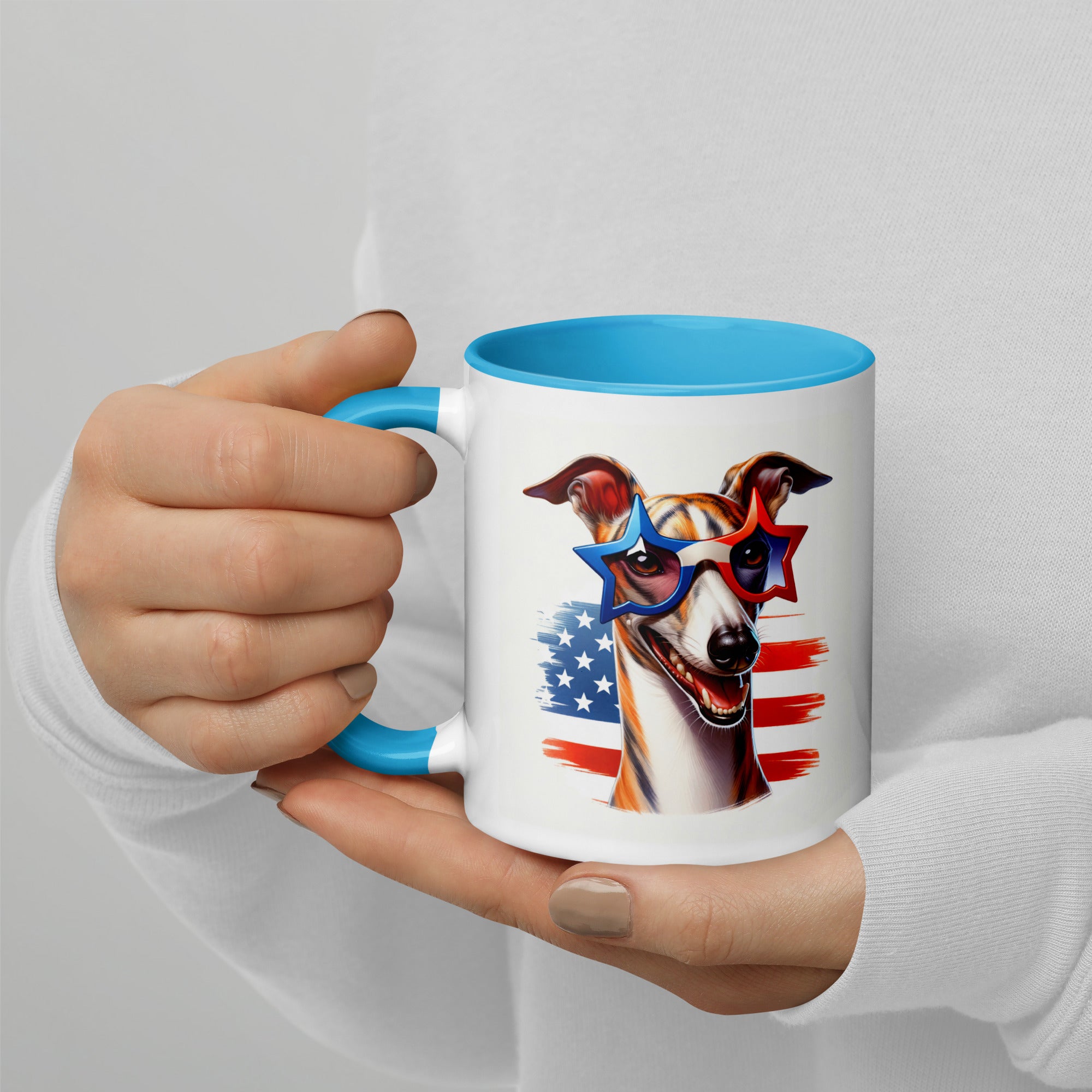 11oz Whippet - USA Star Glasses