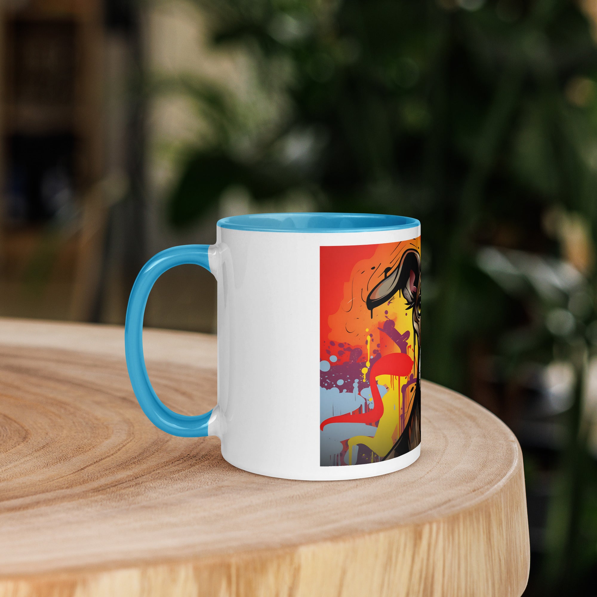 11oz Cute Whippet - Pop Art Blast